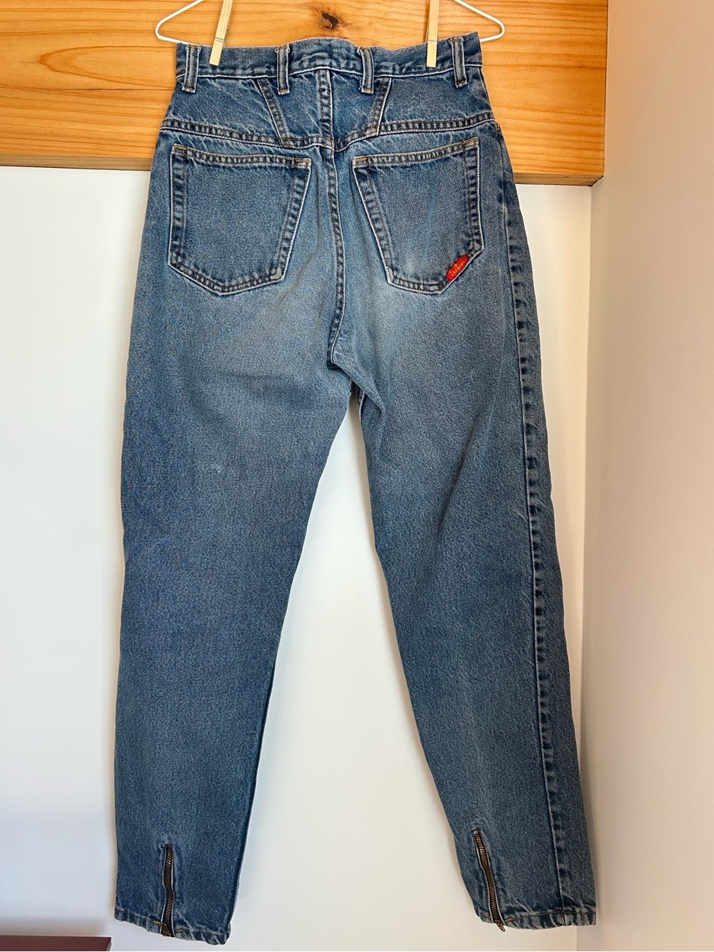 Vintage High Waisted Bonjour Jeans